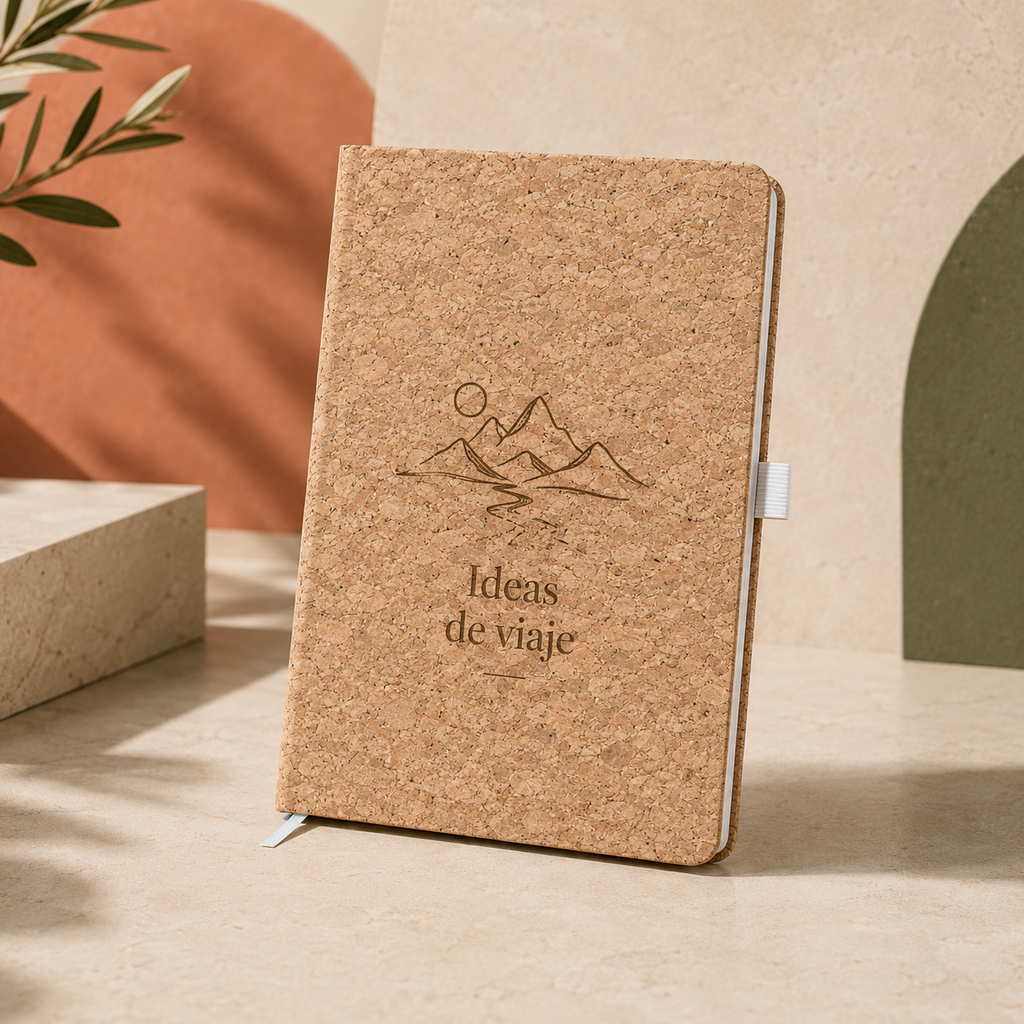 Cuaderno de Corcho Natural